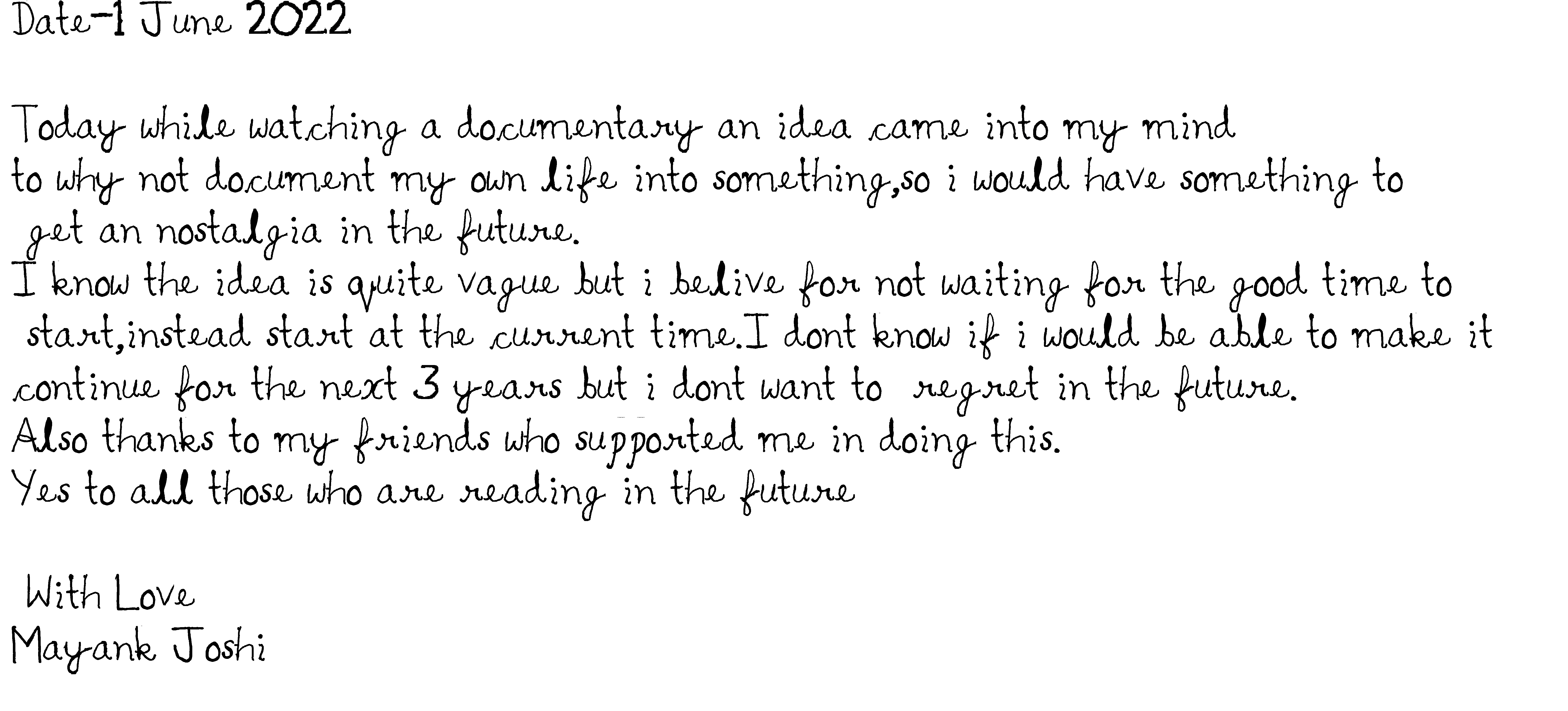 Diary Mayank